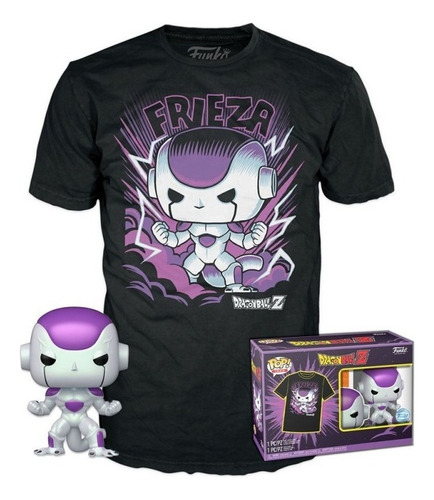 Funko Pop Dragon Ball - Frieza 4th Form + T-shirt (polo)