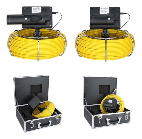 Cámara De Video De La Inspección De Alcantarillado De La