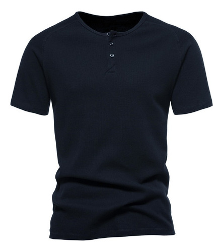 Camiseta Henry De Manga Corta Para Hombre, Casual, Vintage, De Algodón, Deportiva Y Fitness Para Hombre, Camisetas Extragrandes Con Gráficos