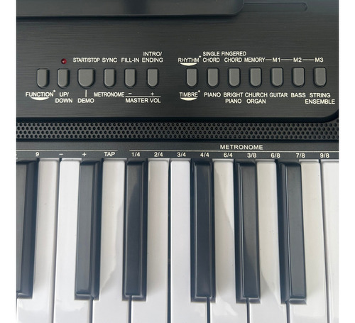 Teclado Musical 61 Teclas Waldman Waldkey Wts-300 Bk