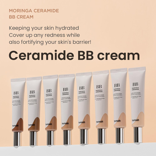 Bb Cream Heimish Moringa Ceramide Spf 30 Pa++ 27 Bronceado C