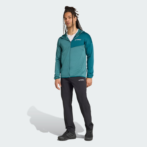 Campera Con Capucha Ligera De Polar Terrex Xperior Climawarm