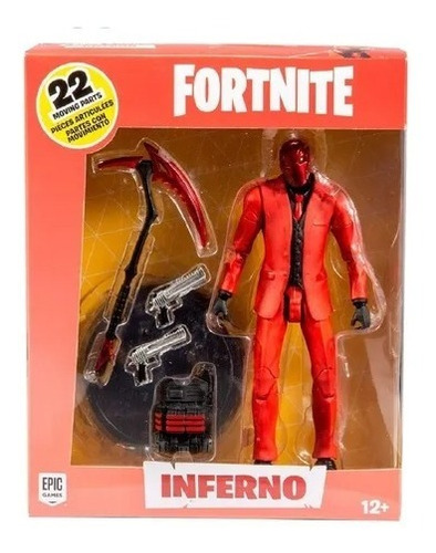 Fortnite Mcfarlane Toys Premium Action Figuras, Inferno