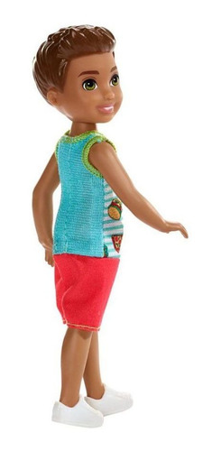 Imagem 4 de 5 de Mini Boneco Barbie Club Chelsea - Menino Pizza Ms