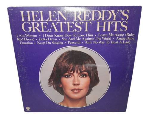 Helen Reddys Greatest Hits Vinyl Lp 1975