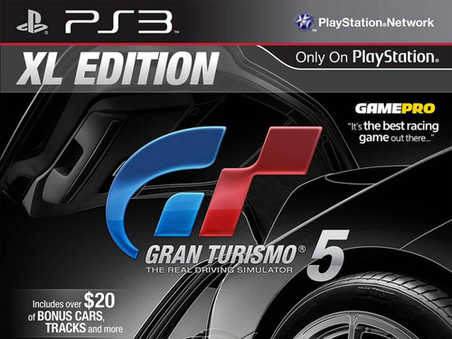 Gran Turismo 5 Xl Edition Ps3 Físico Caratula Gastada (Usado)