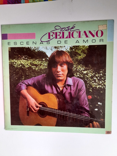 Vinilo Jose Feliciano-escenas De Amor - Edicion 1982 + Paño