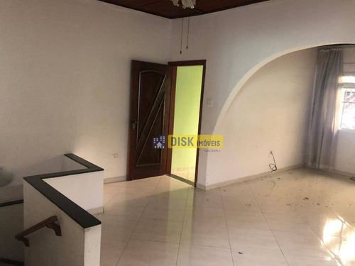Imagem 4 de 30 de Sobrado Com 3 Dormitórios - Venda Por R$ 850.000,00 Ou Aluguel Por R$ 3.350,00/mês - Vila Gonçalves - São Bernardo Do Campo/sp - So0641