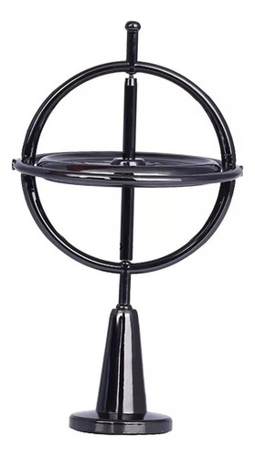 Znnn Fidget Toy Metal Preto / Ideal Para Giroscópio