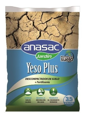 Descompactador De Suelo  Yeso Plus 3,5 K Anasac