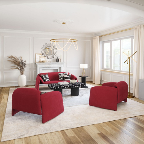 Sofa Horten Rojo Këssa Muebles
