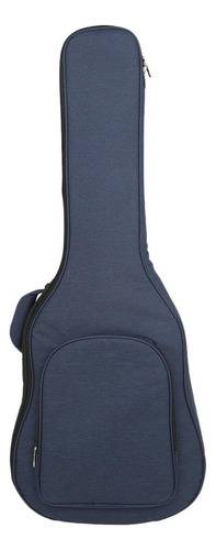 Bolsa De Guitarra Acolchada Impermeable Oxford A Prueba Azul