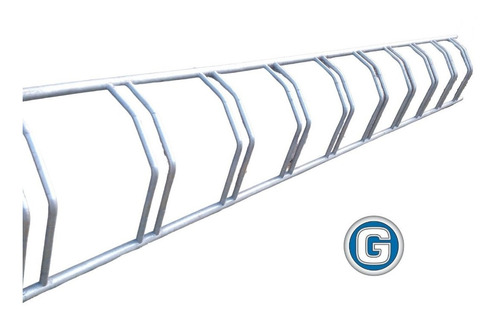 Bicicletero Galvanizado De 10 Posiciones Entrega Inmediata