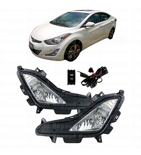 Kit Neblineros Hyundai Elantra Md 1.8 2016 G4nb Benc V Gen