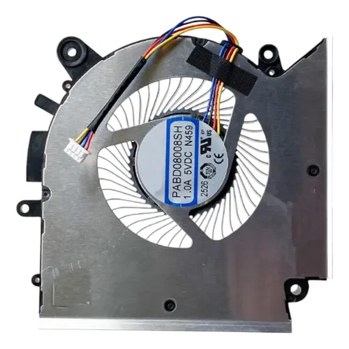 Ventilateur Refroidissement PC Portable MSI - Remplacement CPU/GPU | Alliage Aluminium, 4 Broches