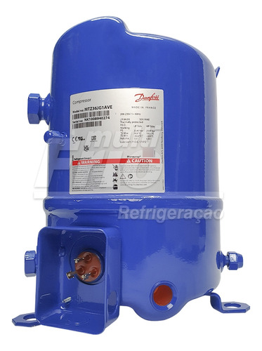 Compressor Danfoss Maneurop Mtz36jg1ave 3 Hp Monofásico 220v