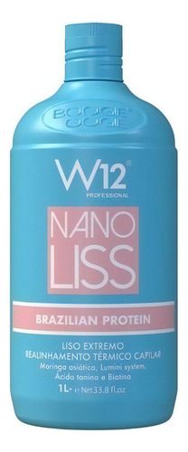 Boogie Oogie Nano Liss W12 Progressiva Sem Formol Brazilian