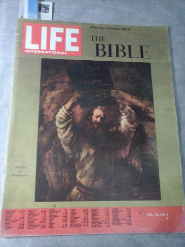 Life De 1965 Numero Especial A Biblia   