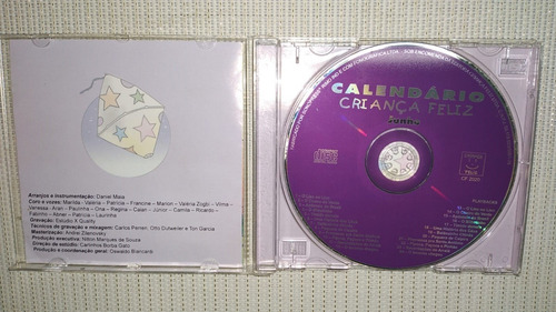 Cd Calendário Criança Feliz - Junho ( 15271 ) (Usado)