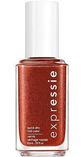 Esmalte De Uñas Vegano De Secado Rapido Color Bronce 10ml