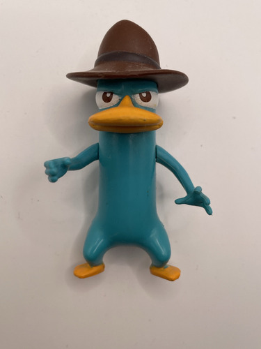 Perry El Ornitorrinco Figura 8cms Original Disney Jakks 2010 (Usado)
