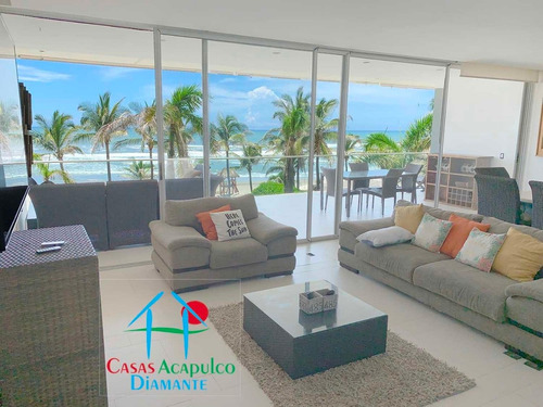 Imagen 3 de 14 de Cad Costa Real 302. Terraza Con Vista Frontal Al Mar