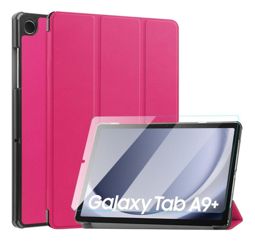 Kit Case Magnética + Vidro Para Tablet Samsung A9 8.7 X110