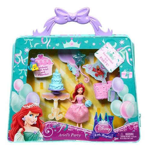 Disney Princess Little Kingdom Magiclip Ariel Bolsa Fiesta