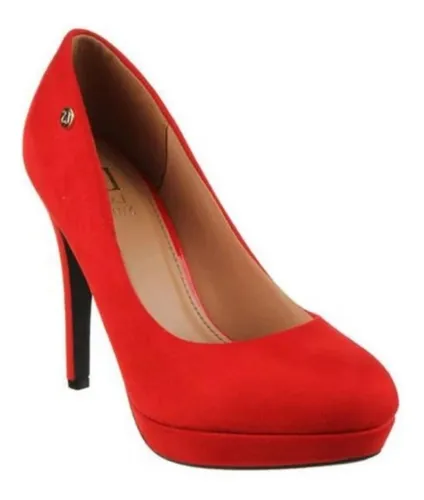 Stiletto Lady Stork Rojo MercadoLibre