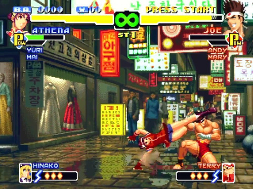 The King Of Fighters 2000 Y 2001 () - Play Station 2