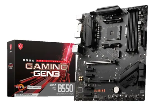 Board Gamer Msi B550 Gaming Gen3 Am4 Ddr4 Pcie 3.0