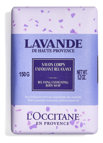 Jabón Exfoliante De Cuerpo Lavanda 150gr, L'occitane