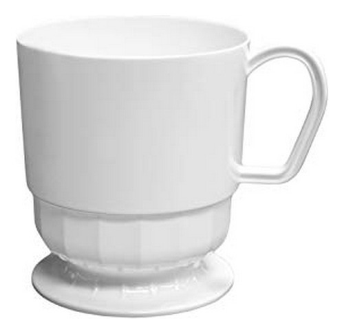 Taza De Plástico Duro Para Café/té, 8 Onzas (20 Unidades)