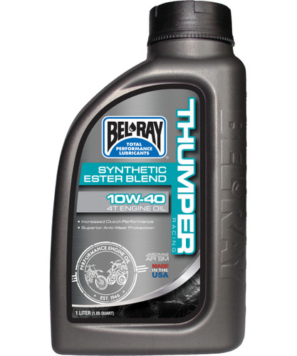 Bel-ray Thumper Racing Synth. Ester Blend 4t E/o 10w-40 1 L