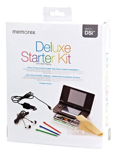 Kit De Acessorios Para Nintendo Dsi Deluxe Starter Memorex