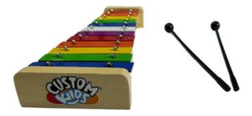Xilofone Custom Ckxl 12 Infantil 12 Teclas
