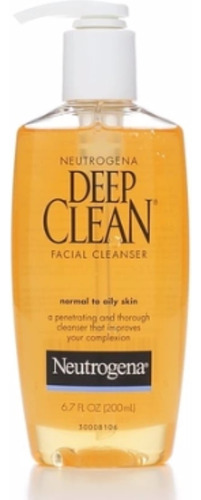 Neutrogena Deep Clean Limpiador Facial Piel Normal A Grasa