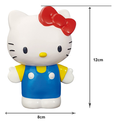 Kit 4 Bonecos Fandom Box Hello Kitty E Amigos Original