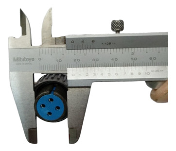 Conector Circular 4 Pinos 10a Tipo Mike Amphenol