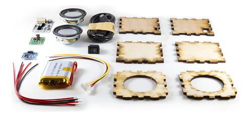 Kitables Kit De Cubo De Altavoz Bluetooth De Bricolaje | Con 110v