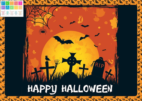 Halloween 1 Kit Imprimible Personalizado Incluye Candy Bar