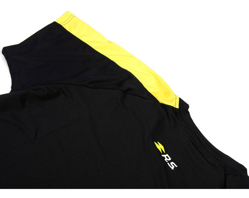 Imagen 3 de 6 de Remera Hombre Rs Manga Amarilla T: L Boutique Renault