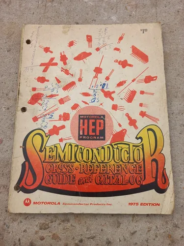 Libro Motorola Hep Program Semiconductor 1975 Edition (Usado)