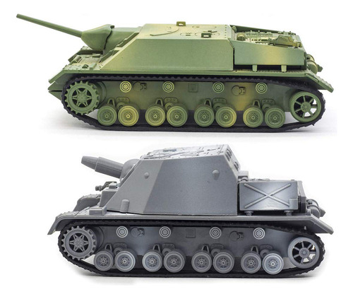 Kvvdi 2 Juegos De Kits De Modelos De Juguete De Tanque Del E