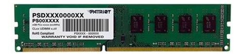 Memoria de escritorio Patriot Signature Ddr3 de 8 GB, 1600 MHz y 1,5 V