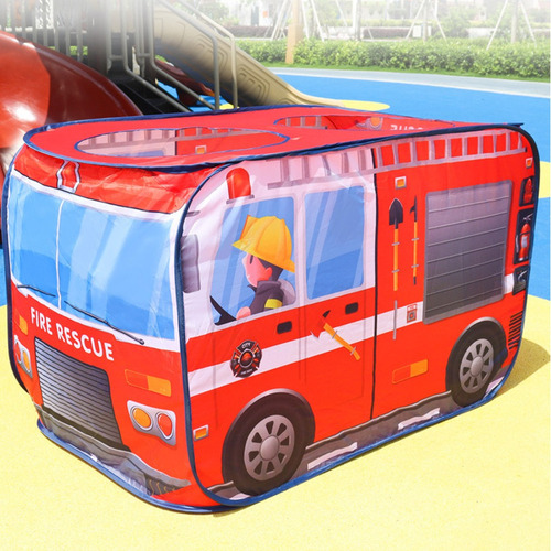 Juguete Para Juegos De Casitas Para Camión De Bomberos