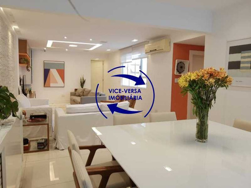 Imagem 10 de 15 de Lindíssima Cobertura Linear, Única, No Jardim Oceânico, Próximo À Praia, Com 358m², Piscina E 2 Vagas. - 1412