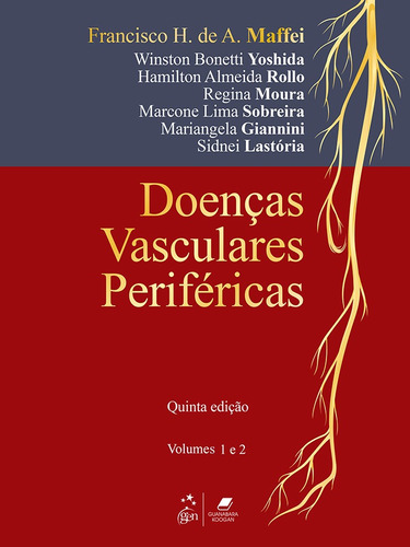 Doenças Vasculares Periféricas - 2 Vols., de Maffei. Editora Guanabara Koogan Ltda., capa mole em português, 2015