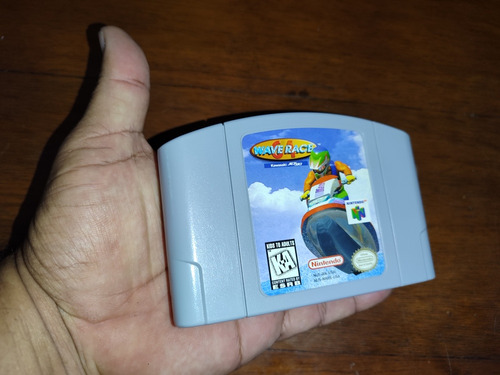 Juego Nintendo 64 Wave Race Kawasaki Jetski Colección Retro