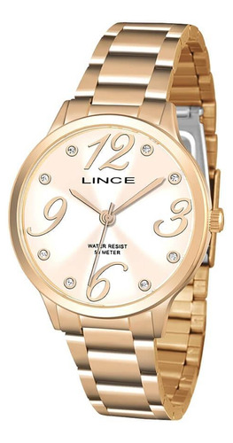 Relógio Feminino Lince Rosé Lrrh136l